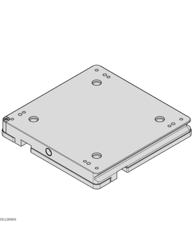 ✅ 3842530443 | PORTAPIEZA/PALET WT 1/P-AL-80 KPL | Bosch Rexroth