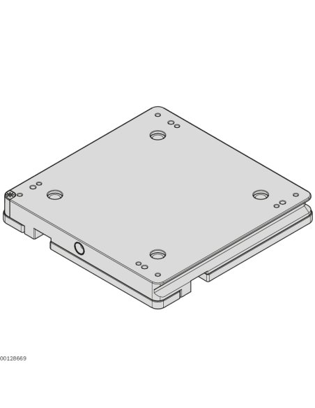 ✅ 3842530443 | PORTAPIEZA/PALET WT 1/P-AL-80 KPL | Bosch Rexroth