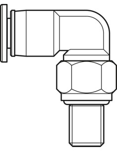 ✅ R341707209 | CONECTOR DE MACHO M4 90 GRAD | Bosch Rexroth