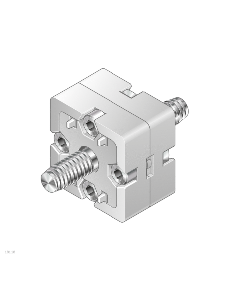 ✅ 3842191175 | EMPALMADOR FINAL 45X45 | Bosch Rexroth