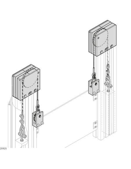 ✅ 3842518798 | POLIPASTO COUNTERBALANCE | Bosch Rexroth