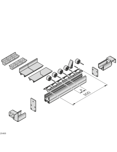 ✅ 3842537951 | PUENTE LEAN FLEXIBEL | Bosch Rexroth