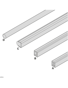 3842538209 RAIL DESLIZAMIENTO VF/VFS