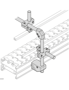 3842539500 PIEZA DE APRIETE VERTIKAL D18 L160