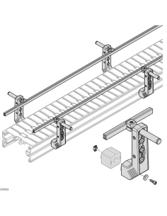 3842539495 SOPORTE HORIZONTAL 2XD18