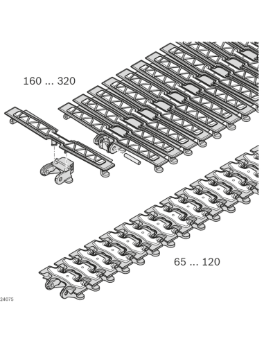 ✅ 3842546098 | PLACA CIERRE CADEN 320+ FRICTION | Bosch Rexroth