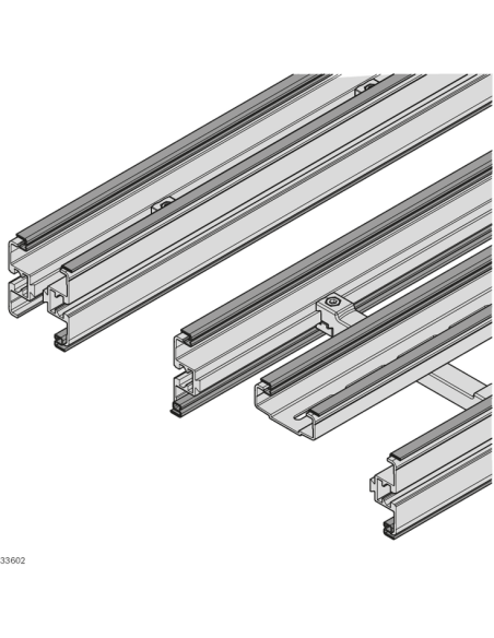 ✅ 3842552973 | RAIL DESLIZAMIENTO 65+ STS 180° TOP | Bosch Rexroth