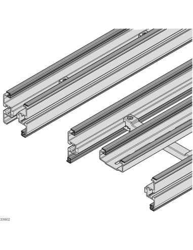 ✅ 3842552975 | RAIL DESLIZAMIENTO 90+ STS 180° TOP | Bosch Rexroth