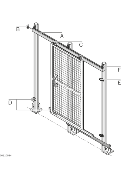 ✅ 3842554711 | PIEZA FINAL 30X45 C ESD | Bosch Rexroth