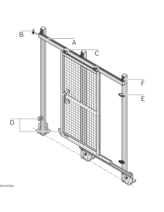 ✅ 3842554710 | PIEZA FINAL 30X45 C GREY | Bosch Rexroth