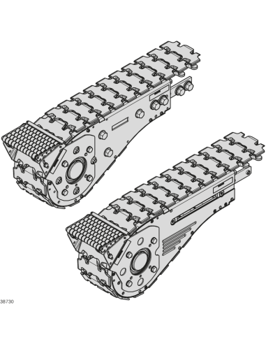 ✅ 3842558076 | CUBIERTA DE PROTEC 120+ BRIDGE SHORT SET | Bosch Rexroth