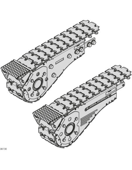 ✅ 3842558076 | CUBIERTA DE PROTEC 120+ BRIDGE SHORT SET | Bosch Rexroth