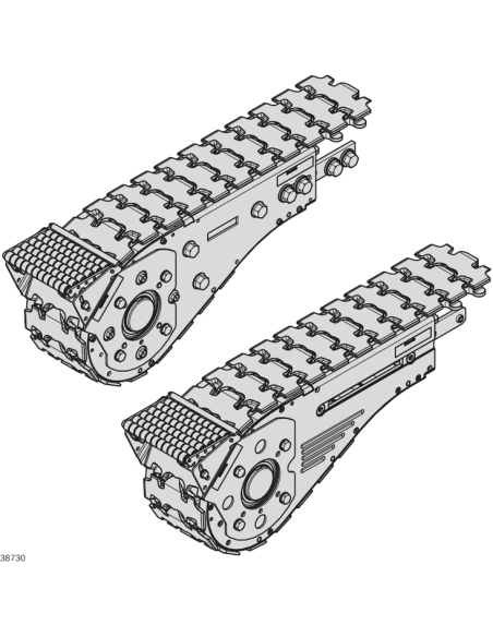 ✅ 3842558075 | CUBIERTA DE PROTEC 90+ BRIDGE SHORT SET | Bosch Rexroth