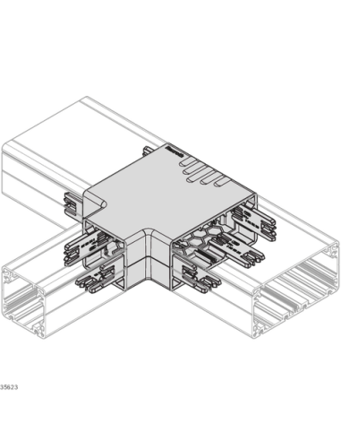 ✅ 3842558652 | PIEZA EN T 80-40-80 GREY | Bosch Rexroth