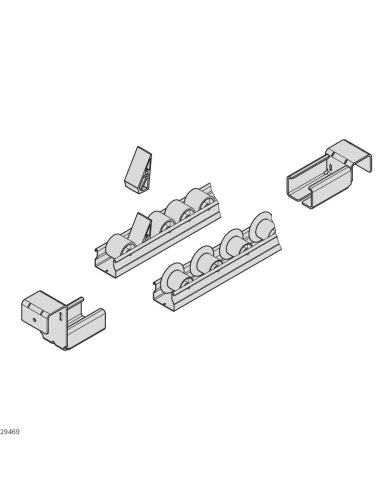 ✅ 3842993321 | TRAMO DE RODILLOS D28 | Bosch Rexroth