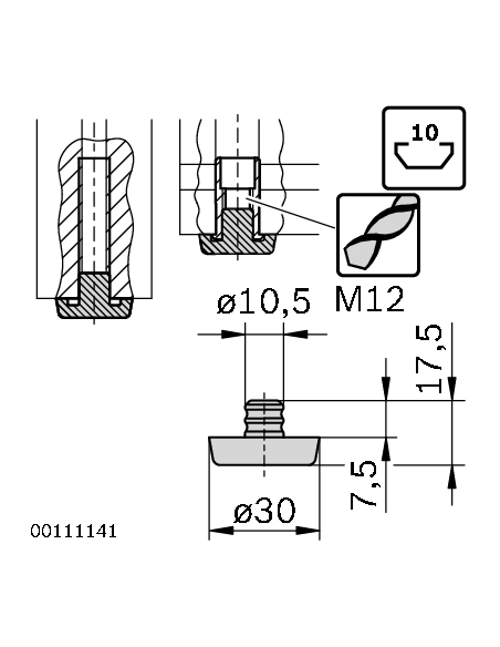 ✅ 3842563296 | PIE D30 | Bosch Rexroth