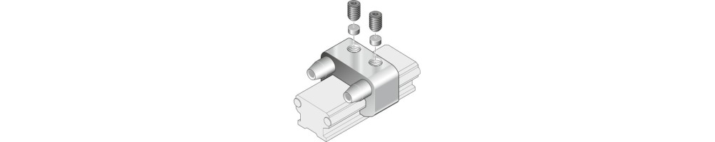 Accessories for cam roller guides